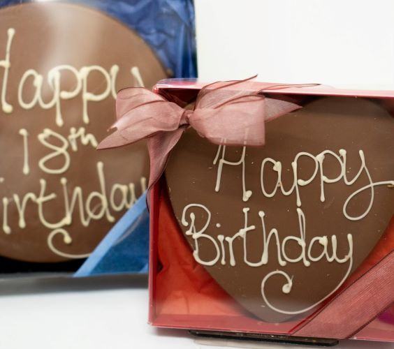 heart chocolate block